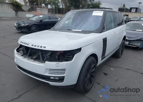 2016 Land Rover Range Rover 5.0L V8 Supercharged z USA, uszkodzony, nr VIN SALGS2EF4GA292783